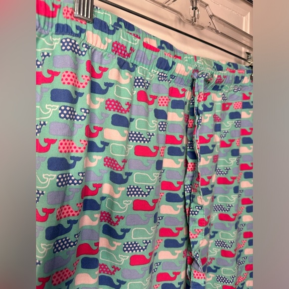 VINEYARD VINES Women's Flannel Lounge Pants whales - Picture 4 of 9